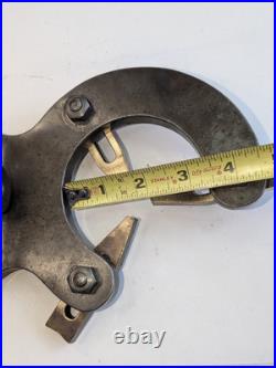 Vintage metal lathe 3 point steady rest