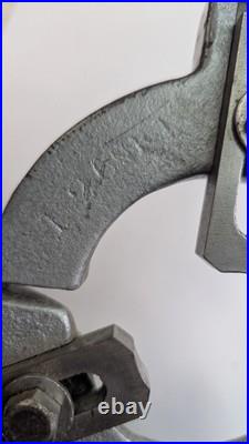 Vintage metal lathe 3 point steady rest