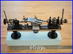 WW Style 8mm Watchmakers Lathe with Cross Slide and Extra Functions Boley Leinen