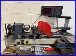 Wabeco D2000/D2400 Precision Bench Metal Lathe 8 Swing, 16-20 Centers, 110V