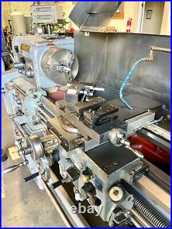 Waecheon Webb Engine Lathe 17 X 34 with KDK Tool Post