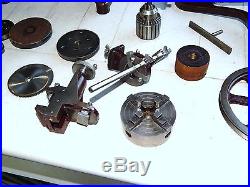 Walter Guilder Model Builder Lathe Most If Not All Accessories + Tooling, Rare