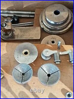 Watch makers lathe box and tools 6mm