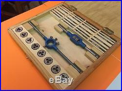 Watchmaker Lathe Tools Set Of Wiru Taps Dies 1 To 3mm Horia, Levin, Bergeon