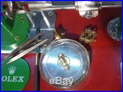 Watchmaker Tool Lathe Rolex Clockmaking Display Vintage Original Unique