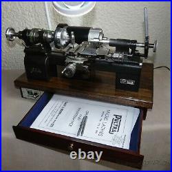 Watchmaker Tool-room Pultra Lathe Model-p 16 Bed 10mm Headstock