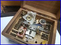 Watchmaker's Triumph Lathe Mounted Topping Tool with Original Box & Accessories