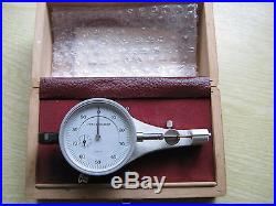 Watchmaker tool JKA precision dial gauge, rarely used, watchmakers lathe