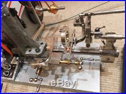 Watchmakers 8mm Boley Lathe with Gear cutting and other custom technical tools