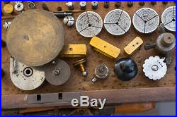 Watchmakers Lathe In Original Box With Numerous Accessories Lorch Schmidt & Co