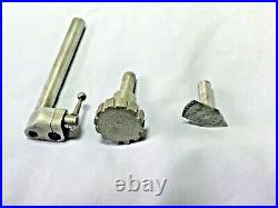 Watchmakers Lathe Pivot Drilling Polishing Tailstock Runner Attachment