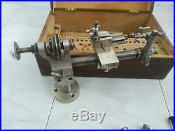 Watchmakers Lathe WOLF JAHN. CO 8mm