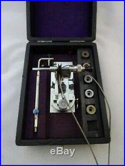 Watchmakers Pivot Polisher Hardinge Bros Jewelers lathe with box