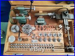 Watchmakers lathe 8 mm Andra and Zwingerbergen