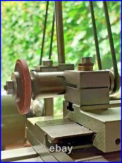 Watchmakers lathe grinding / polishing attachment, boley, lorch, schaublin