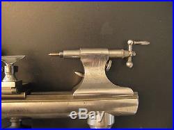 Watchmakers lathe made by boley with heavy duty tailstock 8mm