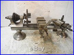 Wolf Jahn Jewelers Lathe with Compound Cross Slide & rare Production Lever Slide