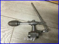 Wolf Jahn Watchmaker Lathe Adapted Lever Action Tailstock With Chuck & Runner