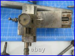 Wolf jahn Watchmakers 6mm lathe lots of extras collets lathe pump more