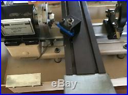 Working Tabletop Electric CNC Metal Lathe withTools and Extra Parts/Tools